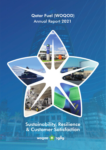 Thumbnail Qatar Fuel Company (WOQOD) Annual Report 2021