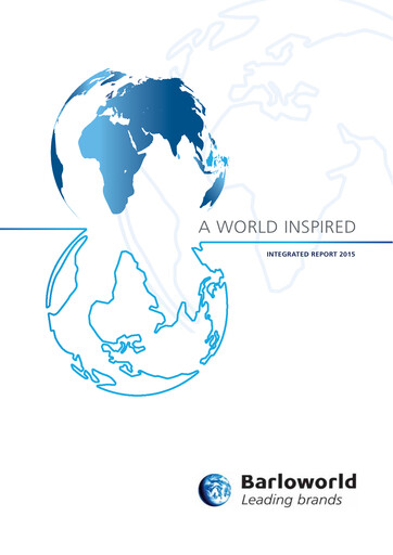 Thumbnail Barloworld Annual Report 2015