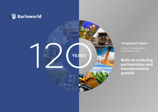 Thumbnail Barloworld Annual Report 2022