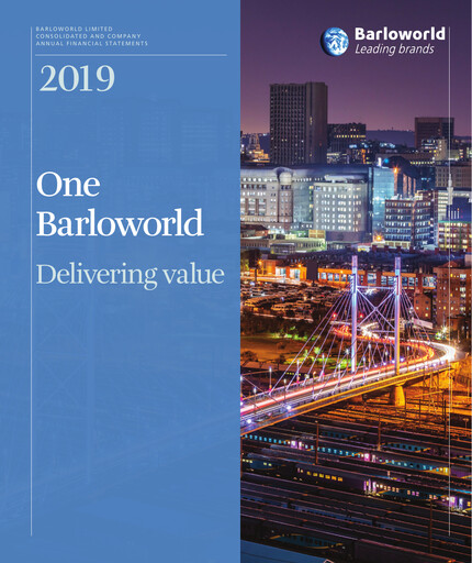Thumbnail Barloworld Financial Statement 2019