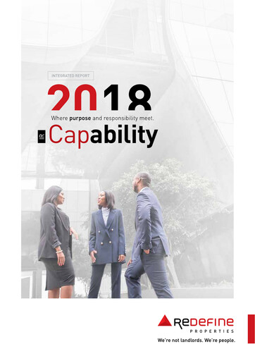 Thumbnail Redefine Properties Annual Report 2018