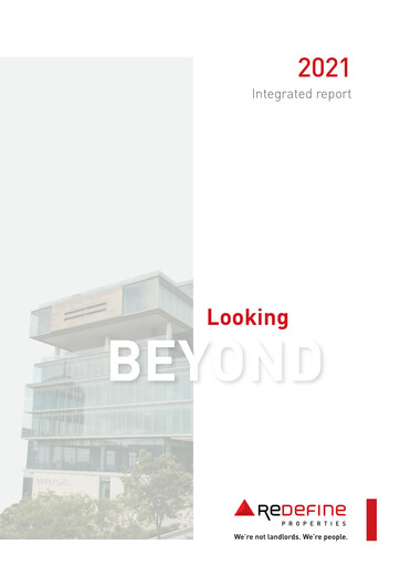 Thumbnail Redefine Properties Annual Report 2021