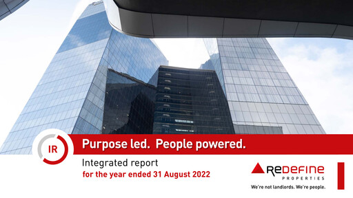 Thumbnail Redefine Properties Annual Report fy2022