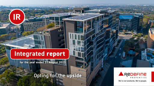 Thumbnail Redefine Properties Annual Report fy2023
