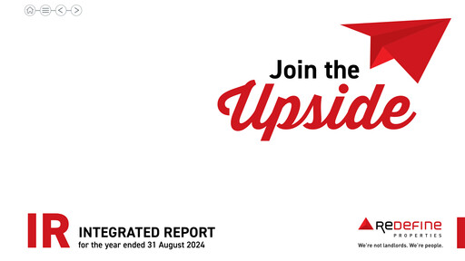 Thumbnail Redefine Properties Annual Report fy2024