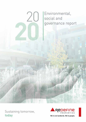 Thumbnail Redefine Properties ESG Report 2020