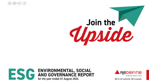Thumbnail Redefine Properties ESG Report fy2024