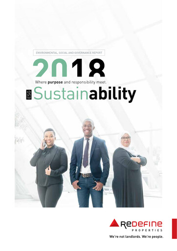 Thumbnail Redefine Properties Sustainability Report 2018