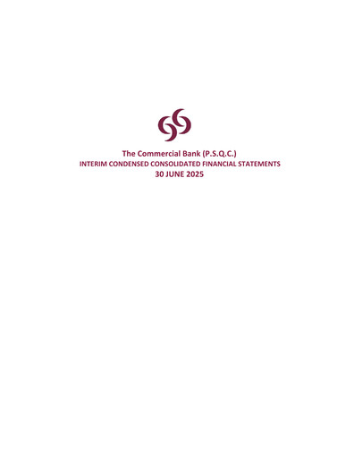 Thumbnail The Commercial Bank (P.S.Q.C.) Half-year Report 2025-h1