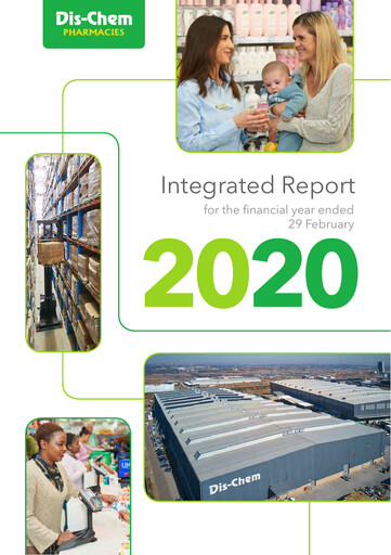 Miniature Dis-Chem Pharmacies Rapport annuel 2020