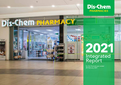 Miniature Dis-Chem Pharmacies Rapport annuel 2021