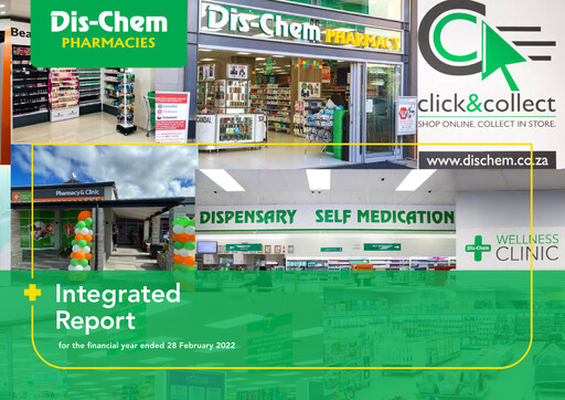 Miniature Dis-Chem Pharmacies Rapport annuel fy2022