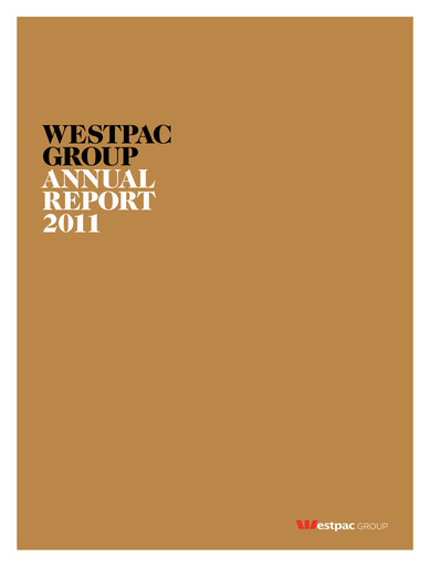 Thumbnail Westpac Banking Annual Report 2011