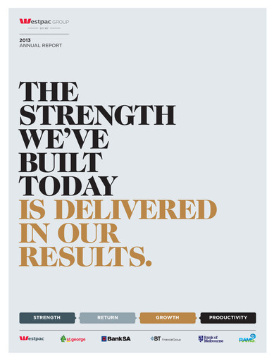 Thumbnail Westpac Banking Annual Report 2013