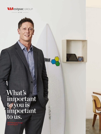 Thumbnail Westpac Banking Annual Report 2015