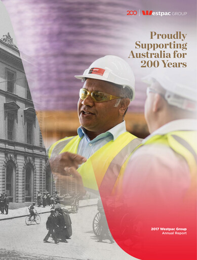 Thumbnail Westpac Banking Annual Report 2017
