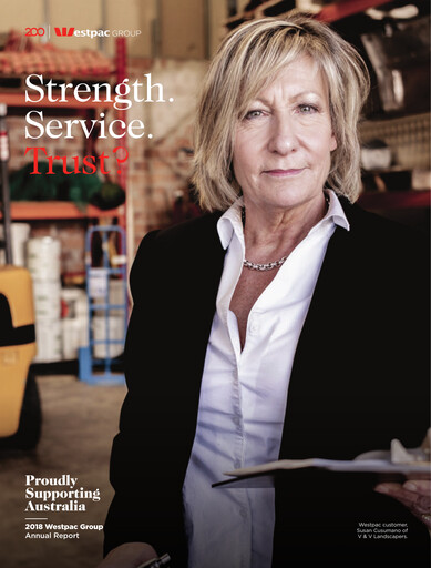Thumbnail Westpac Banking Annual Report 2018