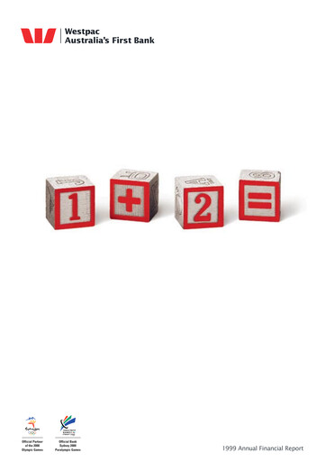 Thumbnail Westpac Banking Financial Statement 1999