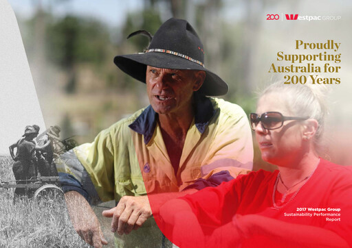 Thumbnail Westpac Banking Sustainability Report 2017