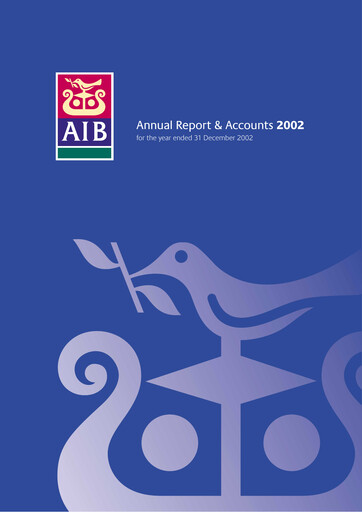 Thumbnail AIB Group (Allied Irish Banks)  Annual Report 2002