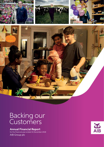 Thumbnail AIB Group (Allied Irish Banks)  Annual Report 2018