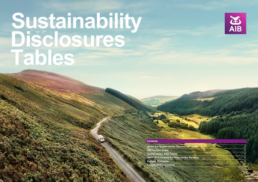 Thumbnail AIB Group (Allied Irish Banks)  ESG Report 2024