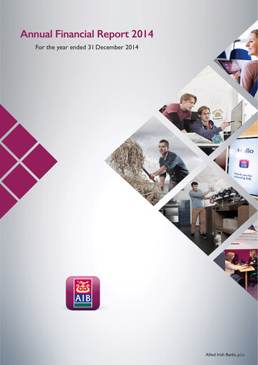 Thumbnail AIB Group (Allied Irish Banks)  Financial Statement 2014
