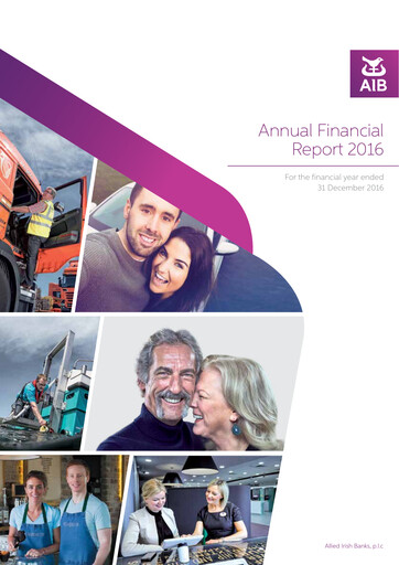 Thumbnail AIB Group (Allied Irish Banks)  Financial Statement 2016