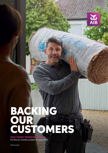 Thumbnail AIB Group (Allied Irish Banks)  Half-year Report 2021-h1