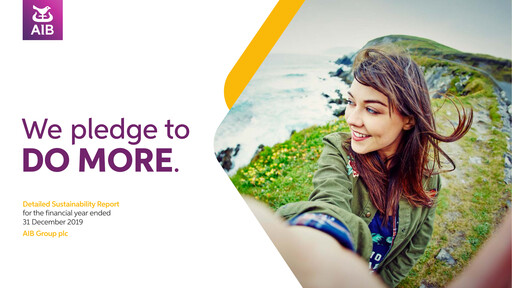 Thumbnail AIB Group (Allied Irish Banks)  Sustainability Report 2019