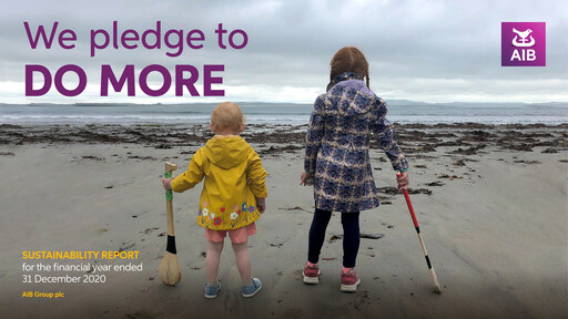 Thumbnail AIB Group (Allied Irish Banks)  Sustainability Report 2020