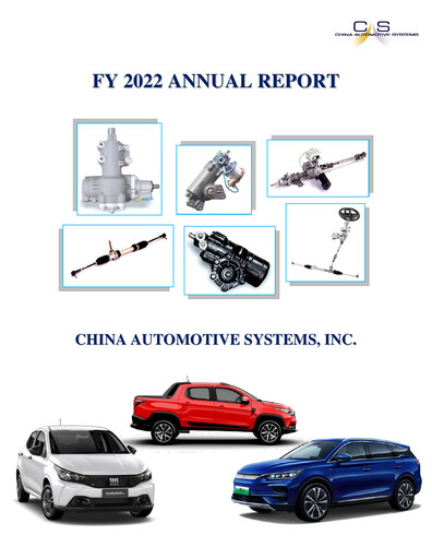 Thumbnail China Automotive Systems Annual Report 2022