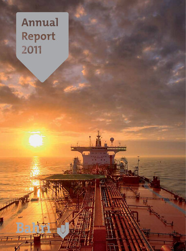 Thumbnail National Shipping Company of Saudi Arabia (Bahri) Annual Report 2011