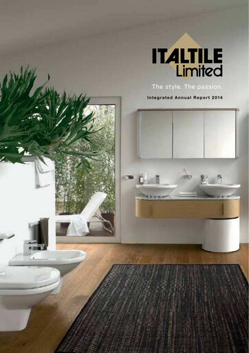 Thumbnail Italtile Annual Report 2014