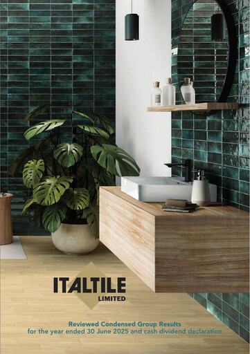 Thumbnail Italtile Annual Report 2025