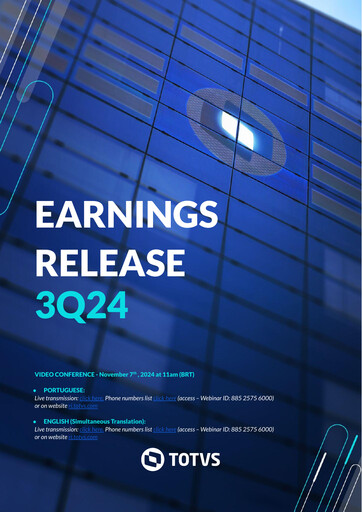 Thumbnail TOTVS Quarterly Report 2024-q3