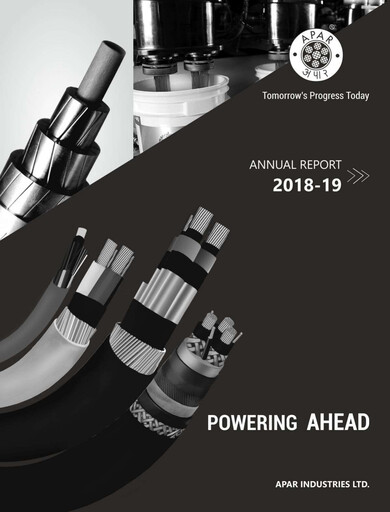 Miniature Apar Industries Rapport annuel 2018-2019
