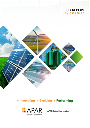 Thumbnail Apar Industries ESG Report 2020-2021