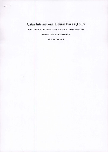 Thumbnail Qatar International Islamic Bank Quarterly Report 2016-q1