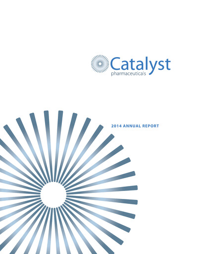 Vorschaubild Catalyst Pharmaceuticals Jahresbericht 2014