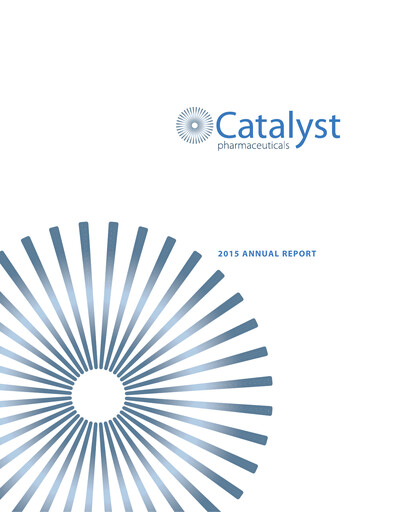 Vorschaubild Catalyst Pharmaceuticals Jahresbericht 2015