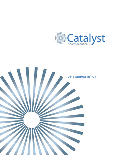 Vorschaubild Catalyst Pharmaceuticals Jahresbericht 2016