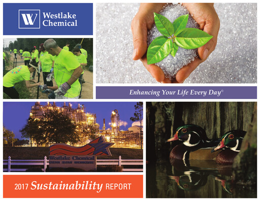 Miniature Westlake Corporation
 Rapport de durabilité 2017