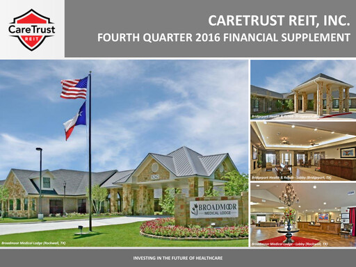 Thumbnail CareTrust REIT
 Quarterly Report 2016-q4