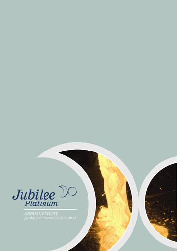 Thumbnail Jubilee Metals Group Annual Report fy2015