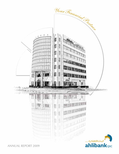 Miniature Ahli Bank Rapport annuel 2009