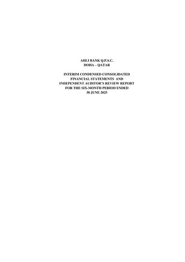 Thumbnail Ahli Bank Half-year Report 2025-h1