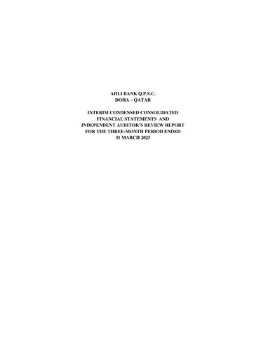 Thumbnail Ahli Bank Quarterly Report 2025-q1