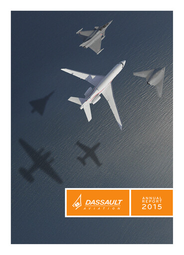 Vorschaubild Dassault Aviation Jahresbericht 2015
