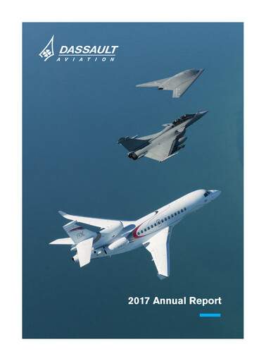 Vorschaubild Dassault Aviation Jahresbericht 2017